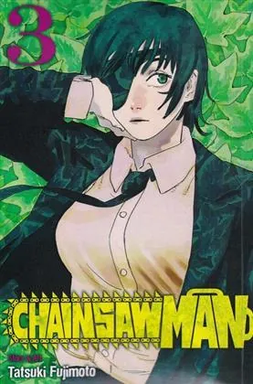 کتاب مجموعه مانگا ۳ (chainsaw man)