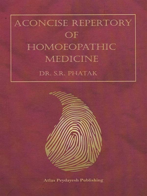 A Concise Repertory of Homoeopathic Medicines