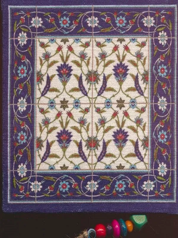 دفترچه یادداشت خط دار مخملی