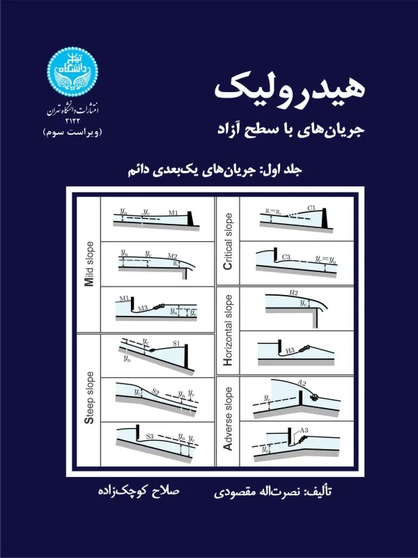 کتاب هیدرولیک جریان‌ های با سطح آزاد 1