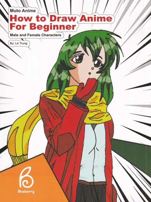 کتاب how to draw anime for beginner