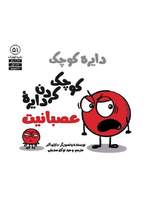 دایره کوچک کوچک کردن دایره عصبانیت