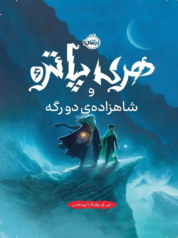 کتاب هری پاتر 6 شاهزاده ی دو رگه جلد تصویرسازی شده