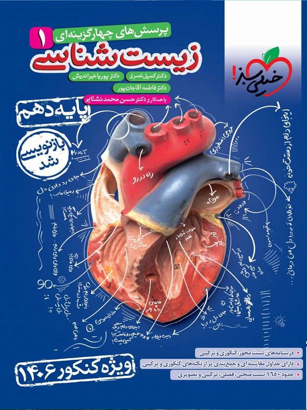 کتاب تست زیست دهم خیلی سبز کنکور 1406