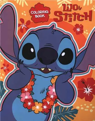 کتاب رنگ آمیزی stitch