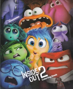 کتاب رنگ آمیزی Inside Out 2