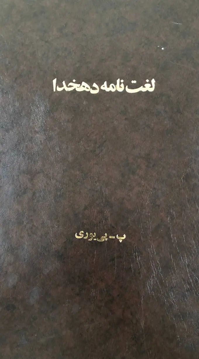 کتاب لغت نامه دهخدا 50 جلدی کتاب لغت نامه دهخدا 50 جلدی
