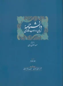 کتاب دانشنامه زبان و ادب فارسی جلد 13 و 14 دو جلدی
