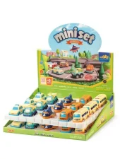 MINI SET CARS AND PLANE TOY PACK بسته اسباب بازی ماشین ها و هواپیمای MINI SET