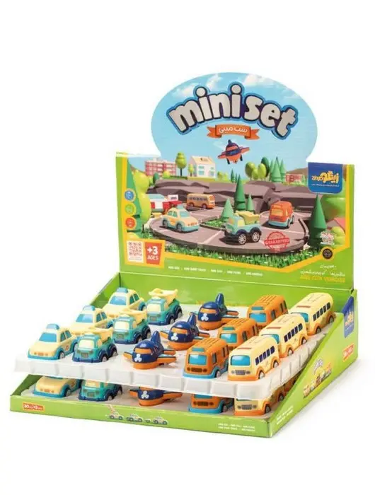 بسته اسباب بازی ماشین ها و هواپیمای MINI SET