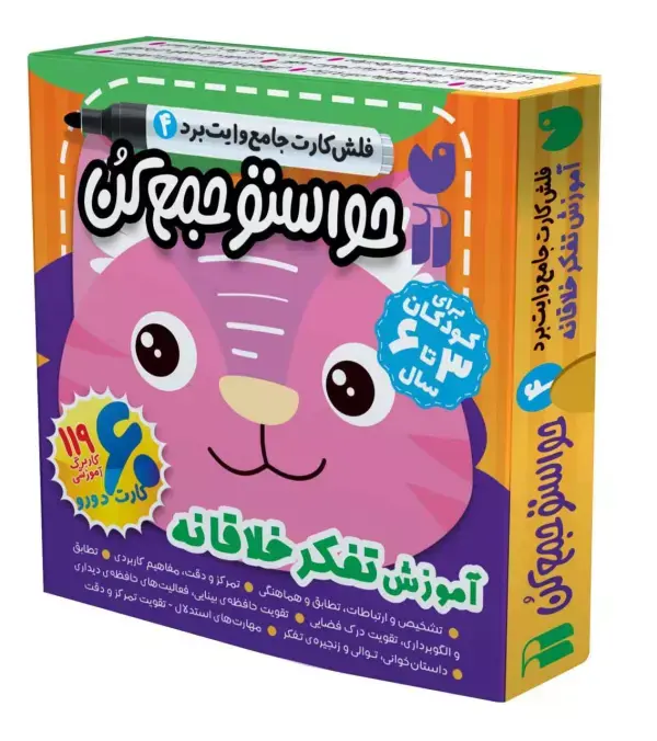 کتاب حواستو جمع کن جامع آموزش تفکر خلاقانه کتاب حواستو جمع کن جامع آموزش تفکر خلاقانه