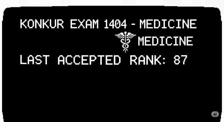 راهنمای جامع آخرین رتبه قبولی پزشکی در کنکور ۱۴۰۴
