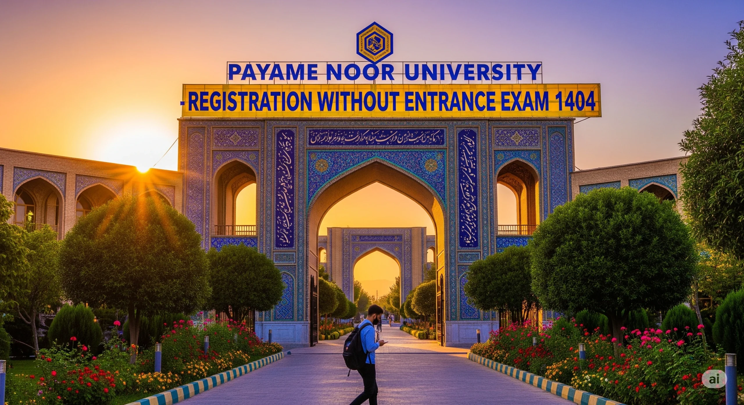 راهنمای کامل ثبت نام بدون کنکور دانشگاه پیام نور ۱۴۰۴