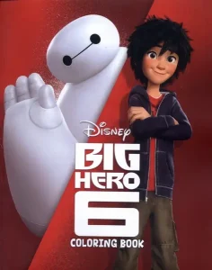 کتاب رنگ آمیزی شش‌ ابر قهرمان