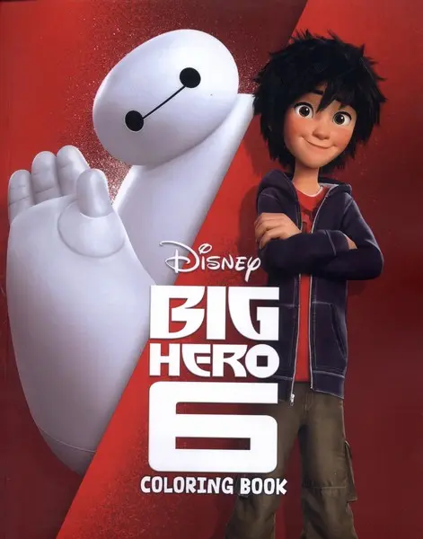 کتاب رنگ آمیزی شش‌ ابر قهرمان