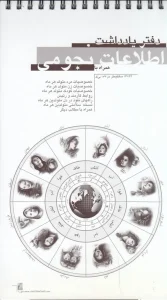 کتاب دفتر یادداشت اطلاعات نجومی