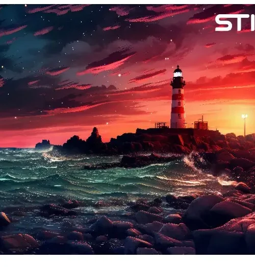 Lighthouse Painting Puzzle پازل نقاشی فانوس دریایی