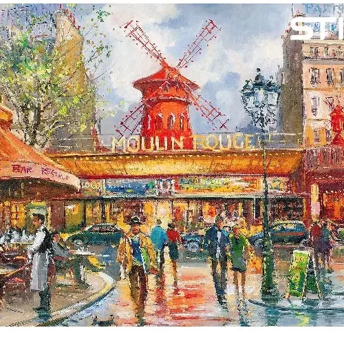 Moulin Rouge puzzle پازل مولن روژ