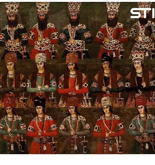 Salam Fathali Shahi Painting Puzzle پازل نقاشی صف سلام فتحعلی شاهی