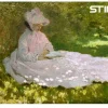 Puzzle of a woman studying پازل نقاشی زنی در حال مطالعه