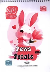 کتاب رنگ آمیزی فانتزی paws and petals