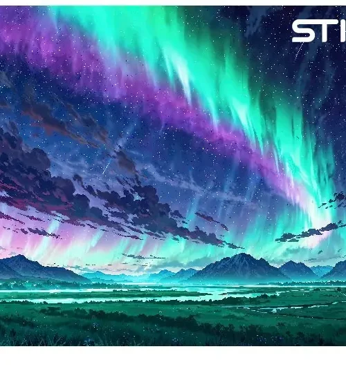 پازل نقاشی شفق قطبی