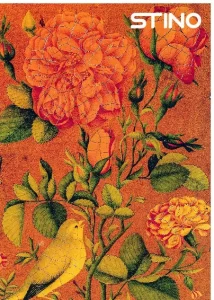 پازل نقاشی گل و مرغ