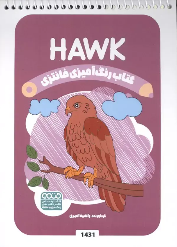 کتاب رنگ آمیزی فانتزی HAWK