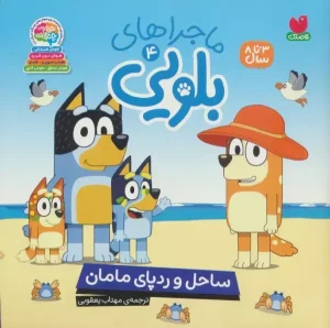 کتاب ماجراهای بلویی 4 ساحل و رد پای مامان