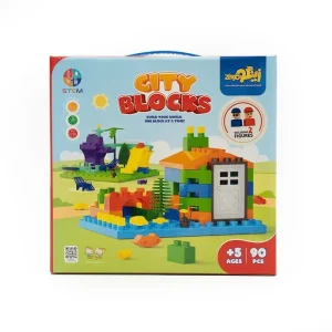 بسته بازی شهر سازه ای CITY BLOCKS زینگو