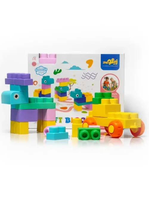 بسته بازی سازه های نرم دخترانه زینگو