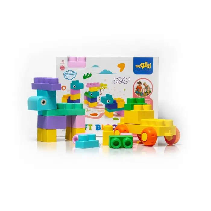 بسته بازی سازه های نرم دخترانه زینگو بسته بازی سازه های نرم دخترانه زینگو